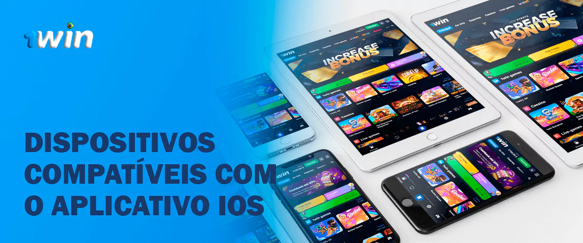 Dispositivos iOS para 1WIN Aplicativo