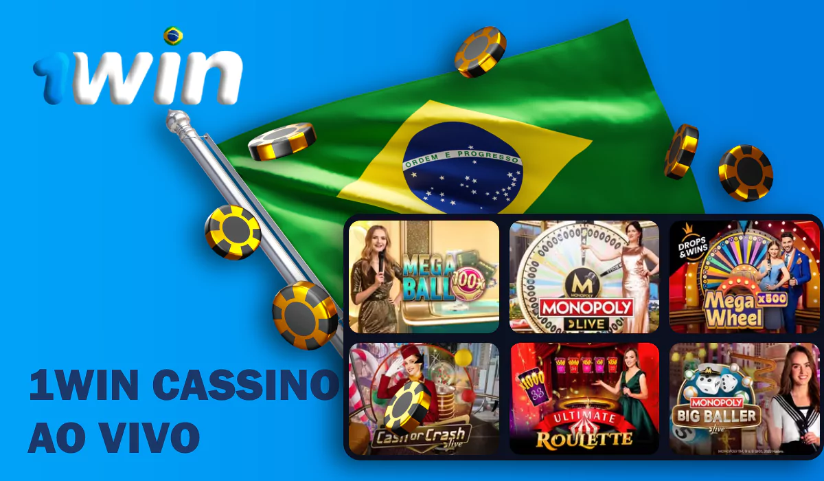 Cassino ao vivo 1 Win no Brasil