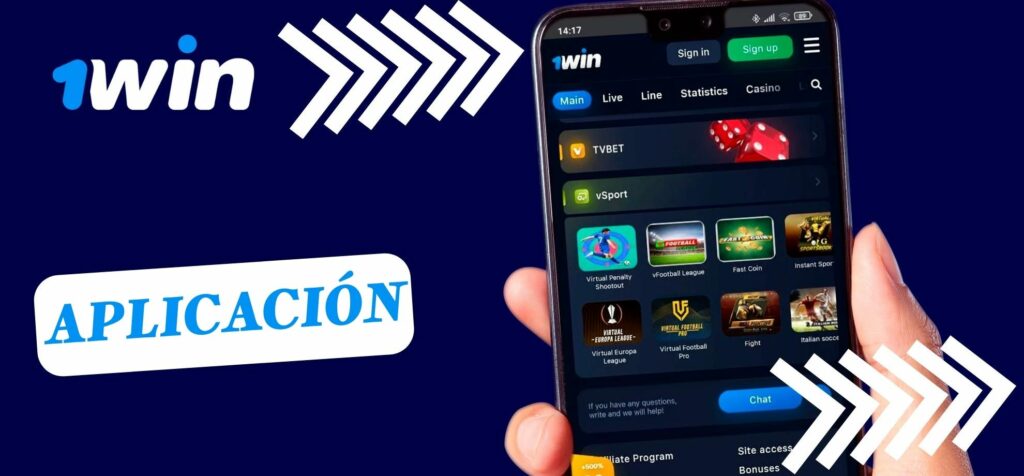 Aplicación móvil 1Win Colombia Bet