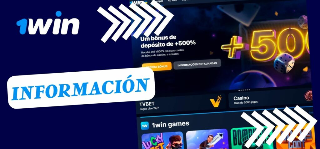 Información sobre el sitio web oficial de 1Win Colombia