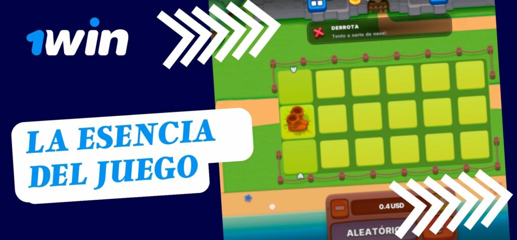 La esencia del juego 1Win Colombia Mines