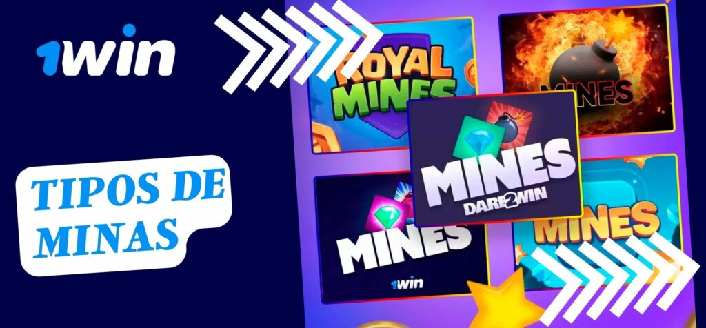 Tipos de minas 1Win Colombia